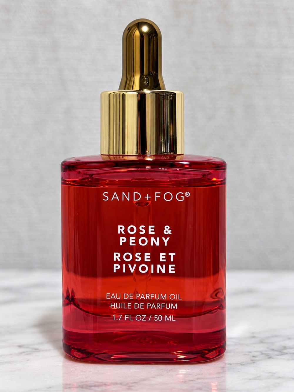 Sand + Fog Rose & Peony Eau de Parfum Oil 50 mL